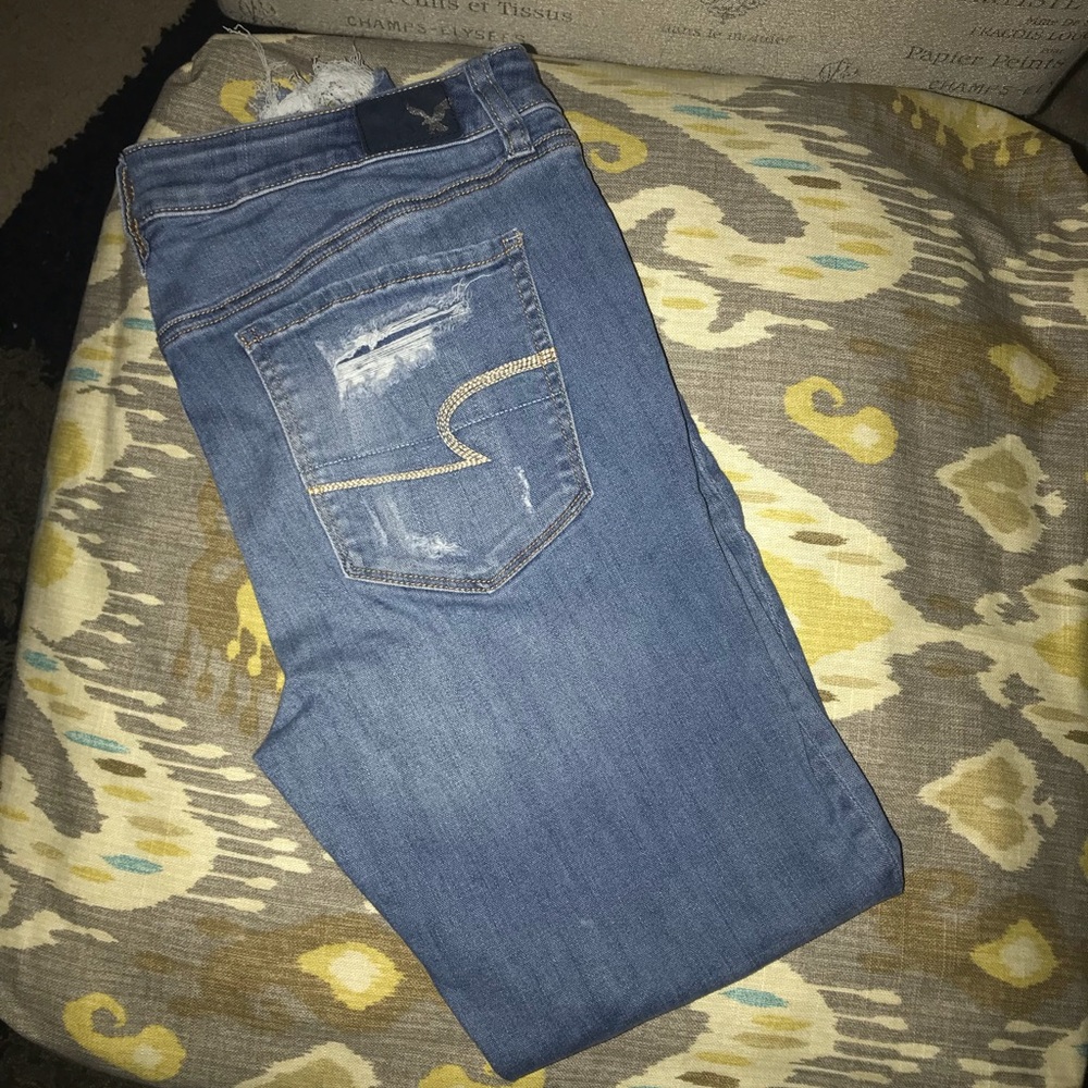 American Eagle Hi Rise Super Stretch Jegging